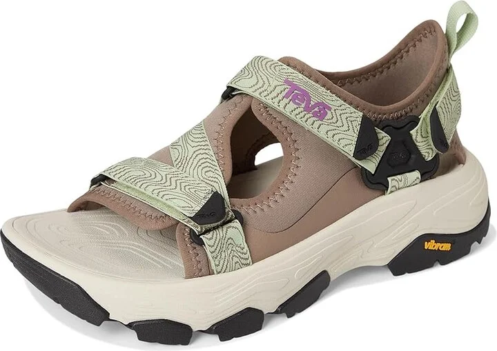 Teva Grandview Max Sandal Women's Sandals Mahogany/Blooming Dahlia : 7.5 B - Medium, Synthetic - Image 11