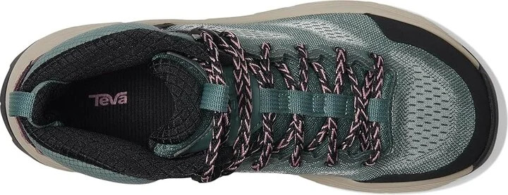 Teva Grandview Max Vent Women's Climbing Shoes Silver Pine/Eggplant Purple : 10 B - Medium, Leather/Synthetic - Image 2