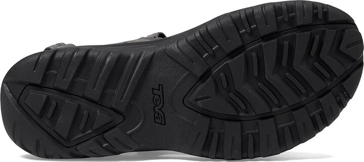 Teva Hudson Men's Shoes Dark Gull Grey : 8 D - Medium, Textile/Leather - Image 3