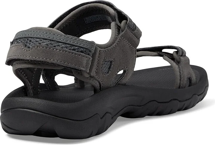 Teva Hudson Men's Shoes Dark Gull Grey : 8 D - Medium, Textile/Leather - Image 4
