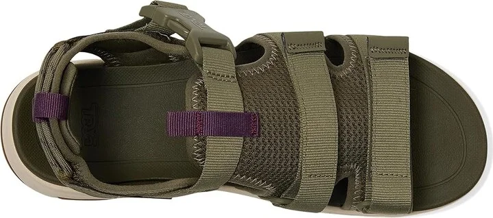Teva Hurricane Ampsole Gaila Women's Sandals Burnt Olive : 8 B - Medium, Synthetic - Image 2