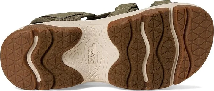 Teva Hurricane Ampsole Gaila Women's Sandals Burnt Olive : 8 B - Medium, Synthetic - Image 3
