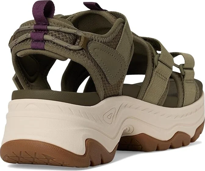 Teva Hurricane Ampsole Gaila Women's Sandals Burnt Olive : 8 B - Medium, Synthetic - Image 4