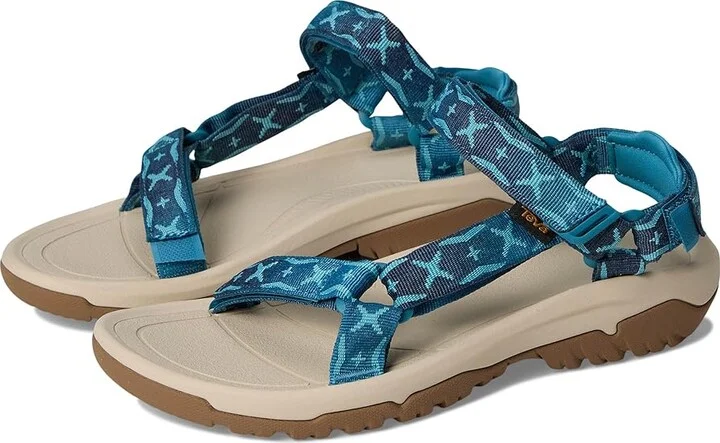 Teva Hurricane Xlt2 Sunscape Women's Sandals Waterless Blue Coral : 10 B - Medium, Synthetic