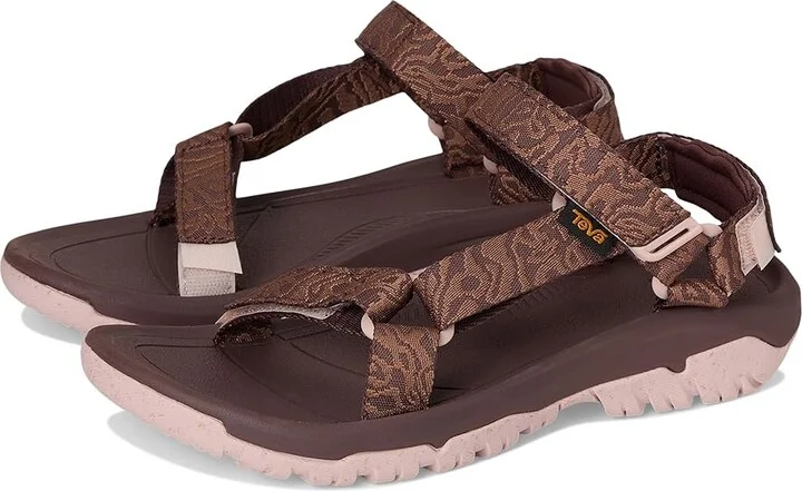 Teva Hurricane Xlt2 Terra Texture Women's Sandals Deep Mahogany/Rose Smoke : 7 B - Medium, Synthetic