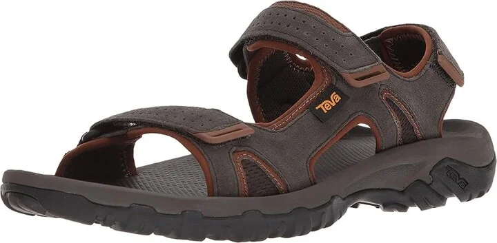 Teva Katavi 2 Men's Shoes Black Olive : 7 D - Medium, Textile/Suede - Image 2