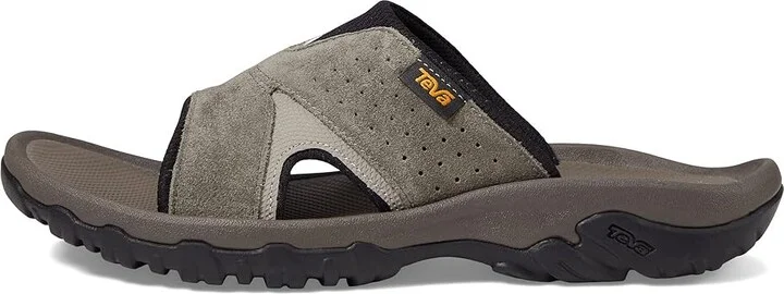 Teva Katavi 2 Slide Men's Slide Shoes Dark Taupe : 9 D - Medium, Textile/Suede - Image 5