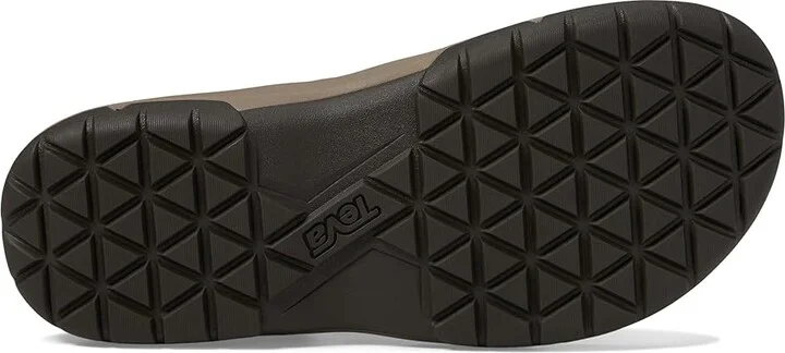 Teva Langdon Flip Men's Sandals Walnut : 7 D - Medium, Leather - Image 4