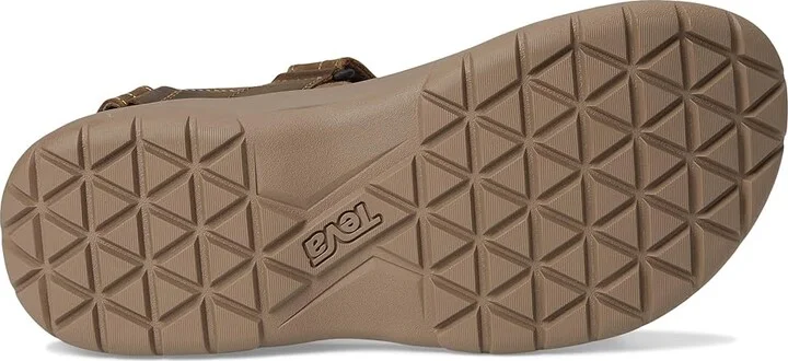 Teva Langdon Sandal Men's Sandals Honey Brown : 12 D - Medium, Leather - Image 3