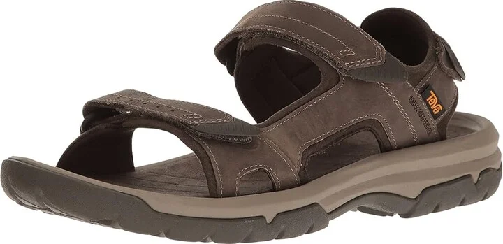 Teva Langdon Sandal Men's Sandals Walnut : 7 D - Medium, Leather - Image 2