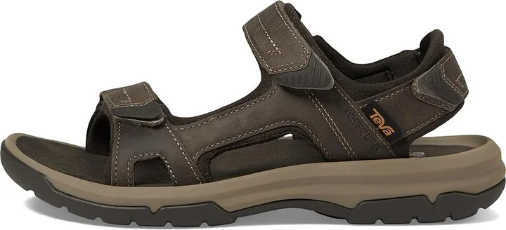 Teva Langdon Sandal Men's Sandals Walnut : 7 D - Medium, Leather - Image 7