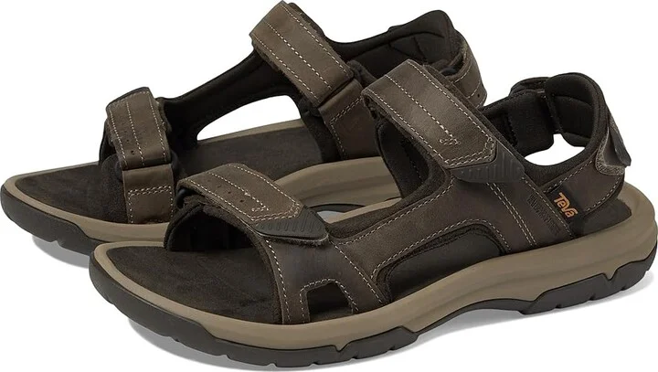 Teva Langdon Sandal Men's Sandals Walnut : 7 D - Medium, Leather