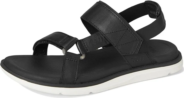 Teva Madera Slingback Women's Shoes Birch : 5 B - Medium, Leather/Textile - Image 9