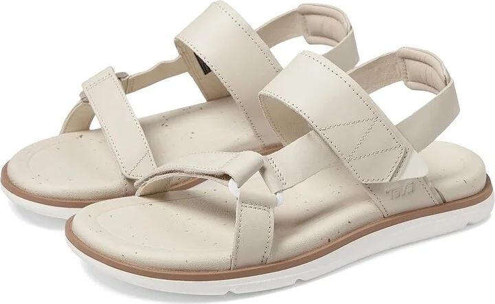 Teva Madera Slingback Women's Shoes Birch : 5 B - Medium, Leather/Textile