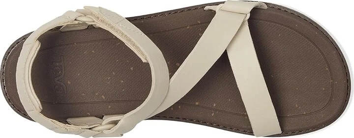Teva Madera Wedge Women's Shoes Black : 9 B - Medium, Leather - Image 10