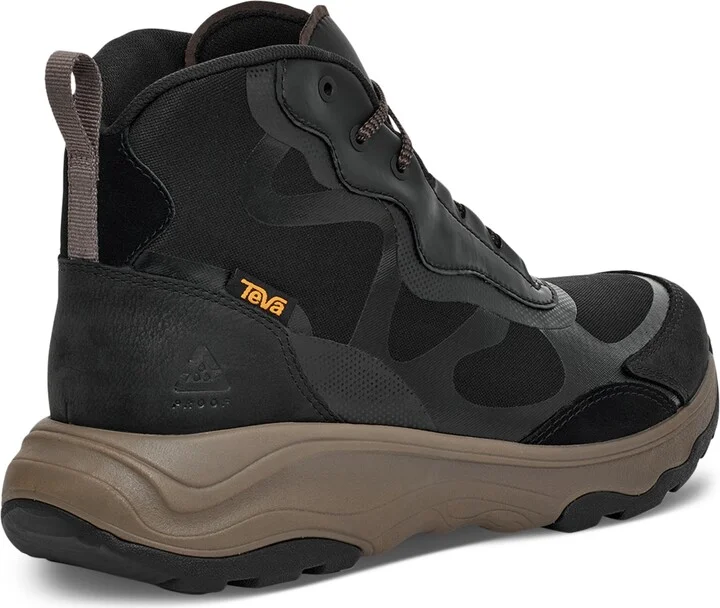 Teva Men's Geotrecca Rapid Proof Repel Boot - Black/ Grey - Image 3