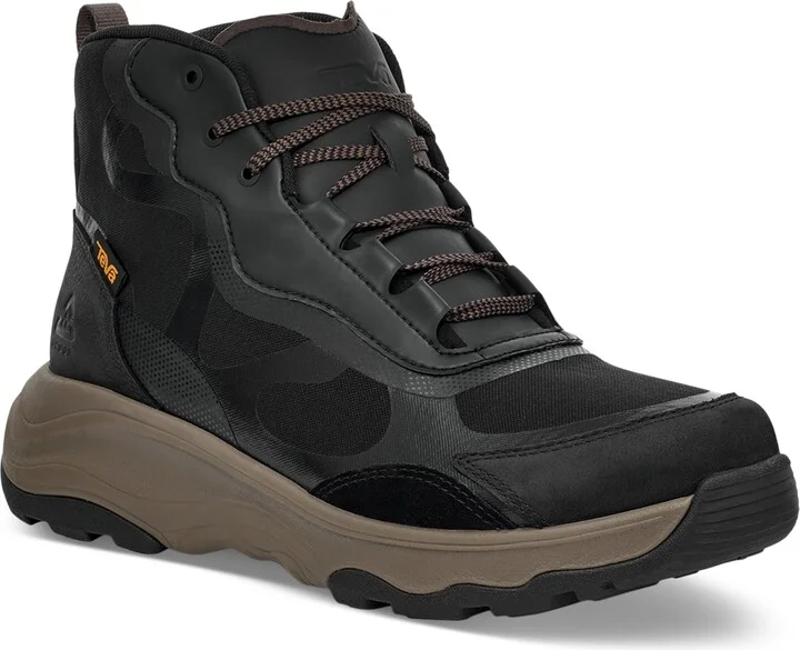 Teva Men's Geotrecca Rapid Proof Repel Boot - Black/ Grey