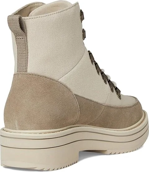 Teva MIDFORM BOOT PATCHWORK Women's Boots Neutral : 9 B - Medium, Canvas/Leather - Image 4