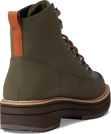 Teva Midform Boot Women's Shoes Dark Olive : 11 B - Medium, Leather - Image 4