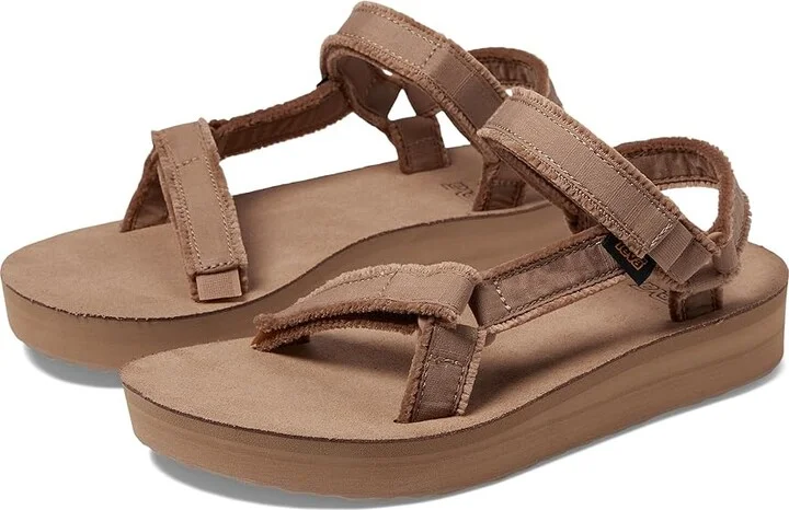 Teva Midform Universal Canvas Women's Shoes Tigers Eye : 8 B - Medium, Textile