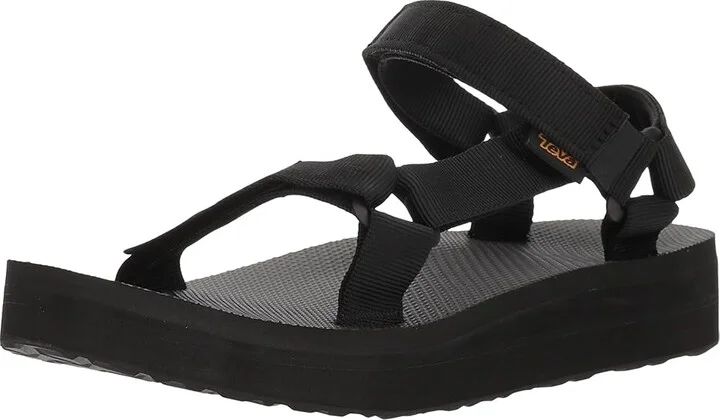 Teva Midform Universal Women's Shoes Black : 6 B - Medium, Synthetic/Textile - Image 2