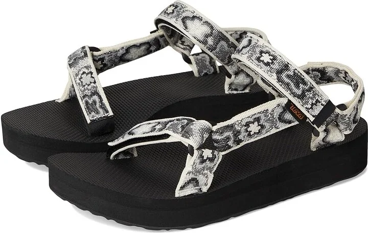 Neon Floral Black,white