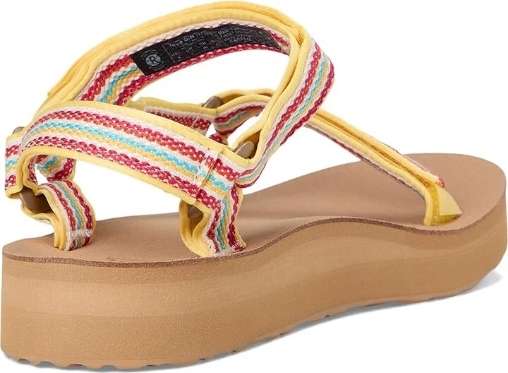 Teva Midform Universal Woven Women's Sandals Coconut/Tanzine : 8 B - Medium, Synthetic - Image 4