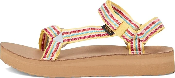 Teva Midform Universal Woven Women's Sandals Coconut/Tanzine : 8 B - Medium, Synthetic - Image 6