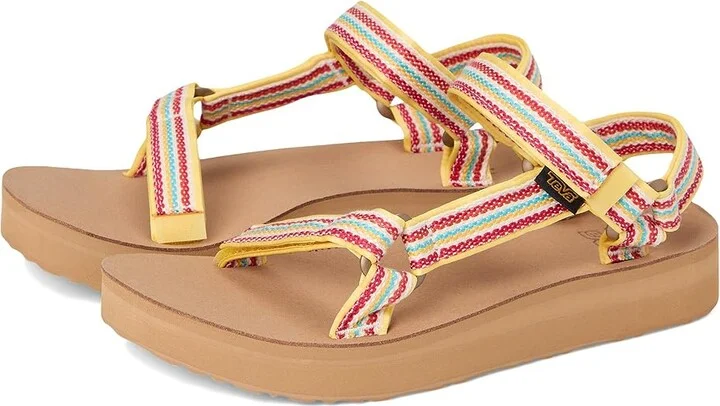 Teva Midform Universal Woven Women's Sandals Coconut/Tanzine : 8 B - Medium, Synthetic