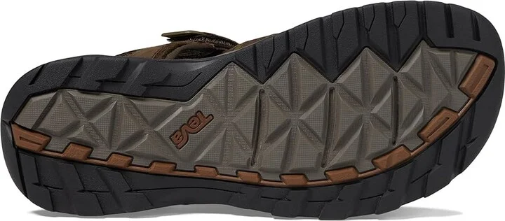 Teva Omnium 2 Leather Men's Shoes Turkish Coffee : 7 D - Medium - Image 4