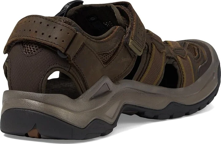 Teva Omnium 2 Leather Men's Shoes Turkish Coffee : 7 D - Medium - Image 5