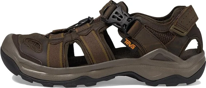 Teva Omnium 2 Leather Men's Shoes Turkish Coffee : 7 D - Medium - Image 7