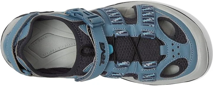 Teva Omnium Women's Sandals Stacks Blue Mirage : 5.5 B - Medium, Synthetic - Image 2