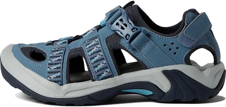 Teva Omnium Women's Sandals Stacks Blue Mirage : 5.5 B - Medium, Synthetic - Image 6
