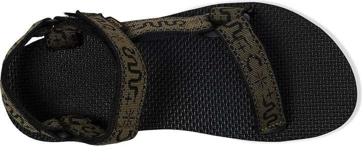 Teva Original Universal Men's Sandals Bandana Dark Olive : 8 D - Medium, Synthetic/Textile - Image 2