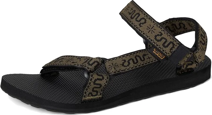 Teva Original Universal Men's Sandals Bandana Dark Olive : 8 D - Medium, Synthetic/Textile - Image 5