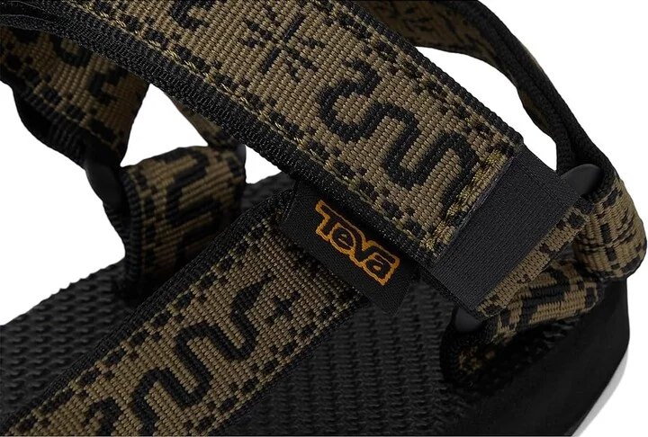 Teva Original Universal Men's Sandals Bandana Dark Olive : 8 D - Medium, Synthetic/Textile - Image 7