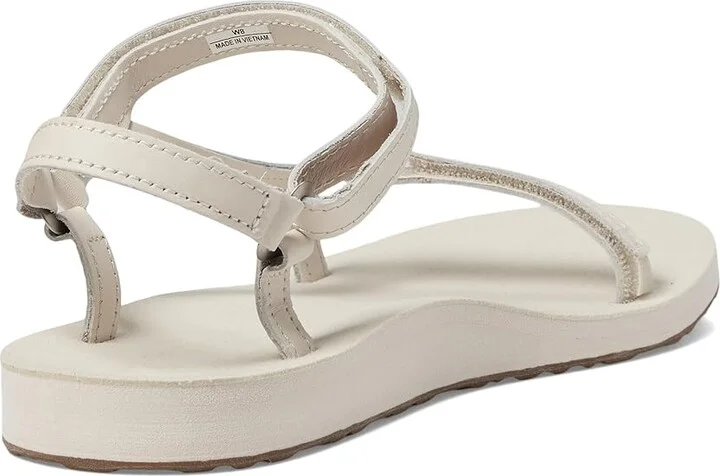 Teva Original Universal Slim Leather Women's Shoes Acorn : 7 B - Medium - Image 8