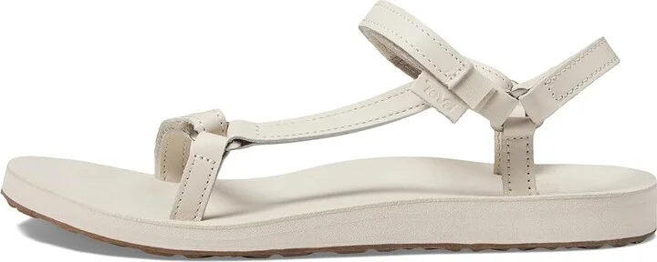 Teva Original Universal Slim Leather Women's Shoes Acorn : 7 B - Medium - Image 9