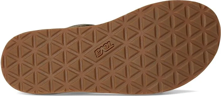 Teva Original Universal Slim Leather Women's Shoes Acorn : 7 B - Medium - Image 11