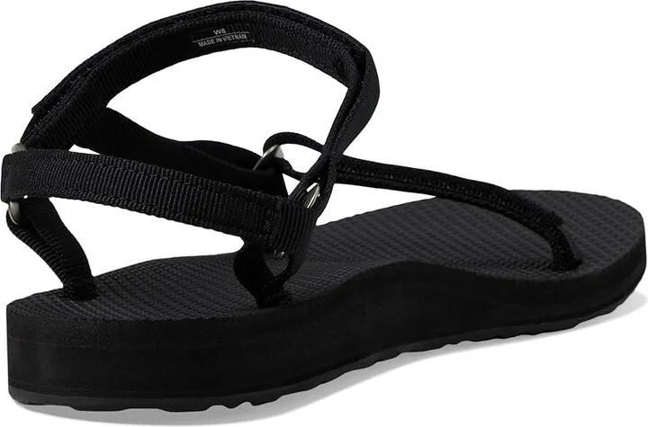 Teva Original Universal Slim Women's Shoes Black : 8 B - Medium, Synthetic/Textile - Image 4
