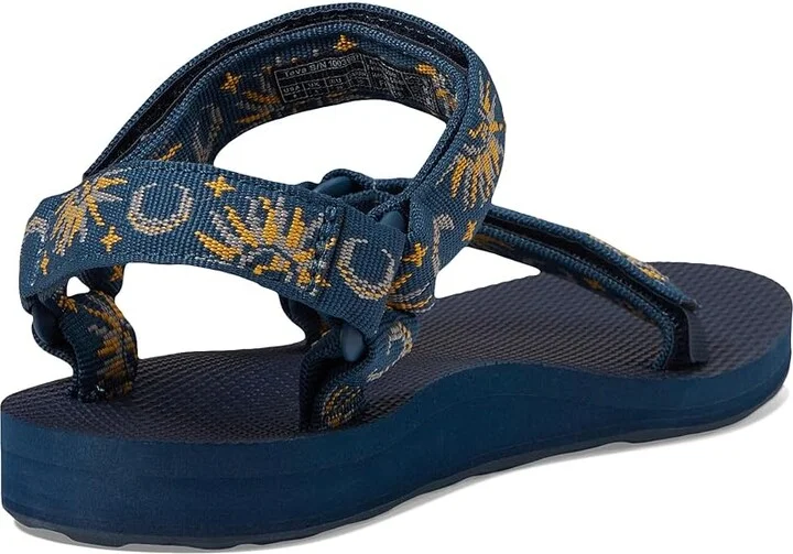 Teva Original Universal Women's Sandals Sun and Moon Insignia Blue : 5 B - Medium, Synthetic/Textile - Image 5