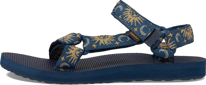 Teva Original Universal Women's Sandals Sun and Moon Insignia Blue : 5 B - Medium, Synthetic/Textile - Image 7