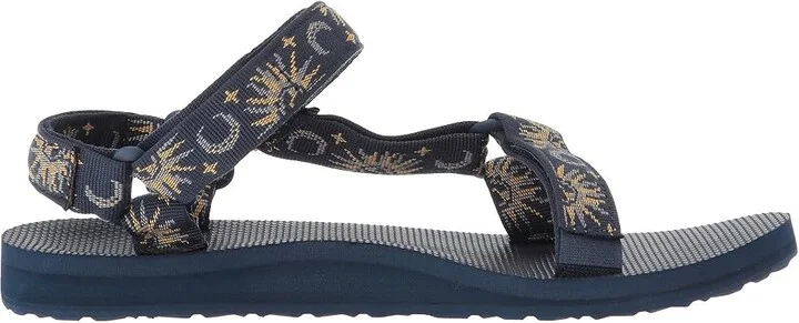 Teva Original Universal Women's Sandals Sun and Moon Insignia Blue : 5 B - Medium, Synthetic/Textile - Image 8