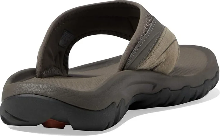 Teva Pajaro Men's Toe Open Shoes Dune : 8 D - Medium, Suede/Synthetic - Image 5