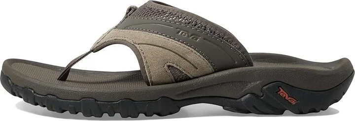 Teva Pajaro Men's Toe Open Shoes Dune : 8 D - Medium, Suede/Synthetic - Image 7