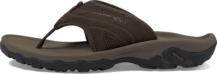 Teva Pajaro Men's Toe Open Shoes Turkish Coffee : 7 D - Medium, Suede/Synthetic - Image 7