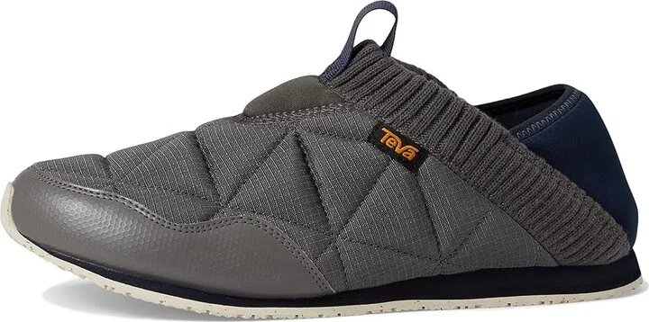 Teva Reember Men's Shoes Dark Gull Grey : 4 D - Medium, Textile - Image 6