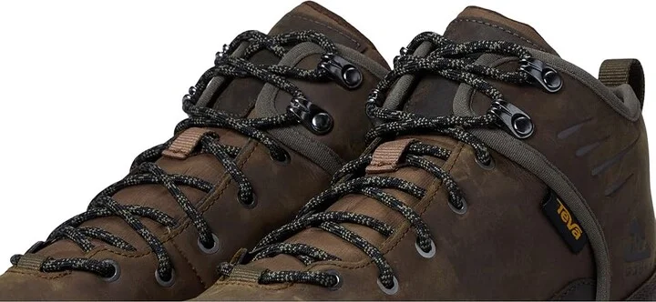Teva Riva Mid RP Men's Shoes Brown : 7.5 D - Medium, Leather - Image 5