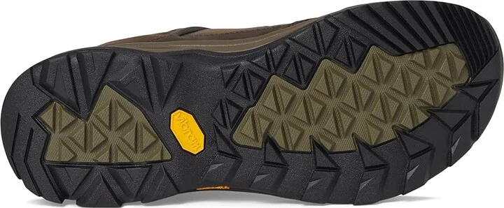 Teva Riva RP Men's Shoes Dark Brown/Olive : 7 D - Medium, Leather - Image 3
